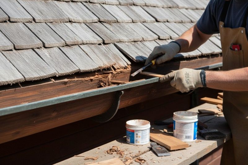 Roof Gutter Repair